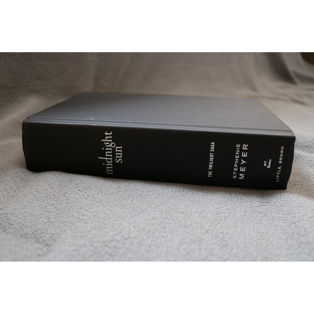Midnight Sun Twilight Saga Hardcover Book OS Black Stephenie Meyer LITTLE BROWN